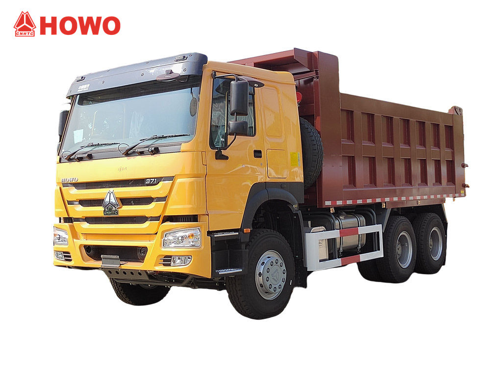 Keňa Howo 30tunový stavební sklápěč - CS TRUCKS
