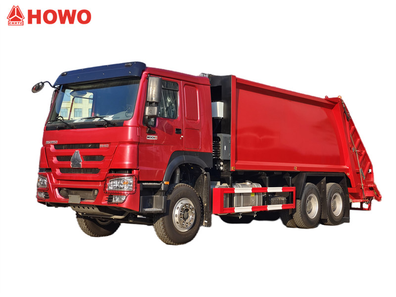 20,000L HOWO rear loader garbage truck