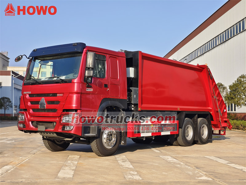 HOWO 20CBM garbage compactor vehicle