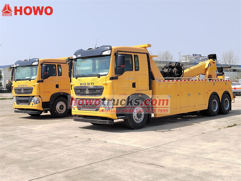 Howo 6x4 18T wrecker truck