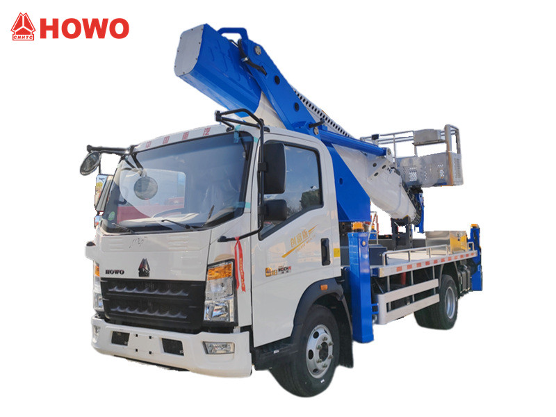 Aerial lift truck howo