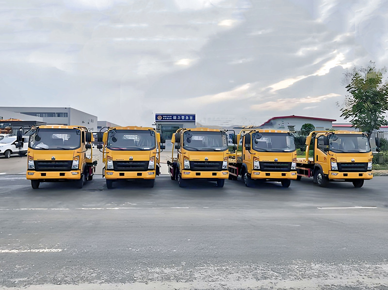 Howo light 4x2 tow truck 