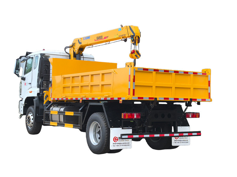 SINOTRUK HOWO truck mounted crane