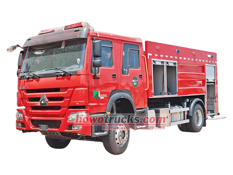Howo Vodní hasičský vůz