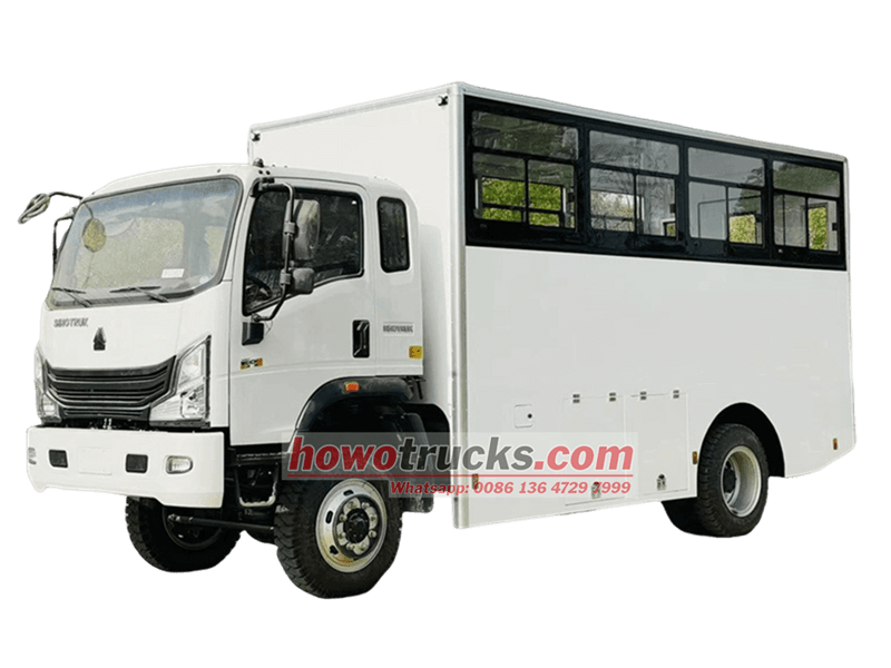 Cisternový vůz Howo 4x4