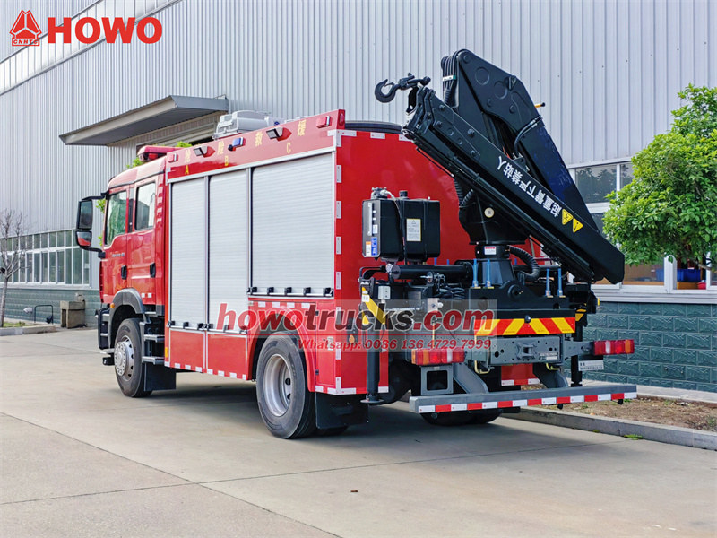 HOWO fire rescue truck