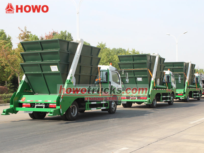 SINOTRUK HOWO skip refuse trucks for export