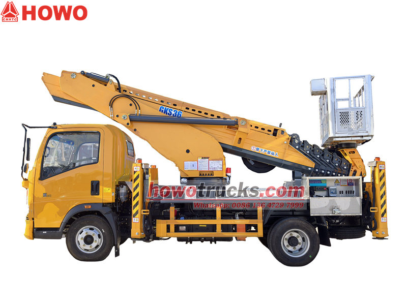 Howo Truck Mounted Aerial Work Platform
