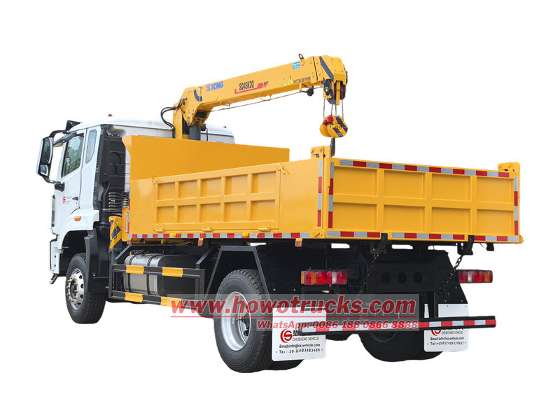 HOWO boom crane truck
