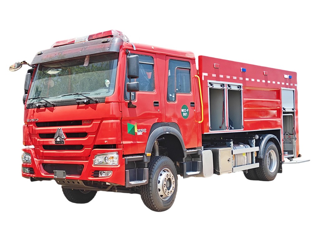 Howo 4x4 wildland fire truck