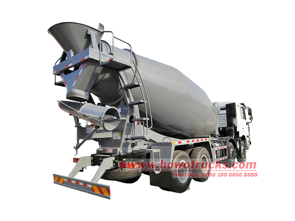 howo 8x4 16cbm mixer truck