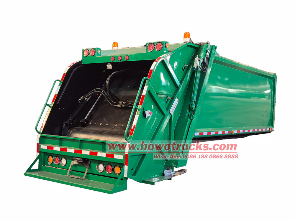 HOWO Refuse Compactor truck upper body