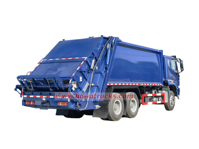 HOWO 20CBM rubbish compactor truck