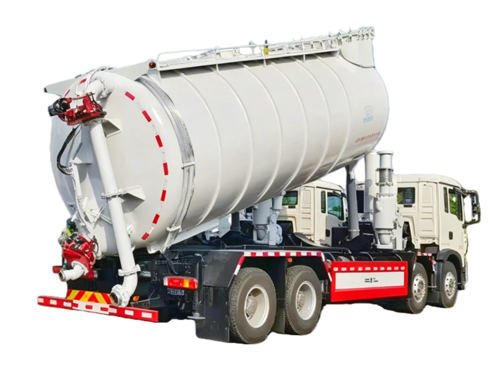 Howo TX dry vacuum suction truck