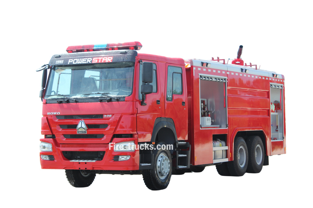 HOWO Foam Water Fire Truck Accessories List