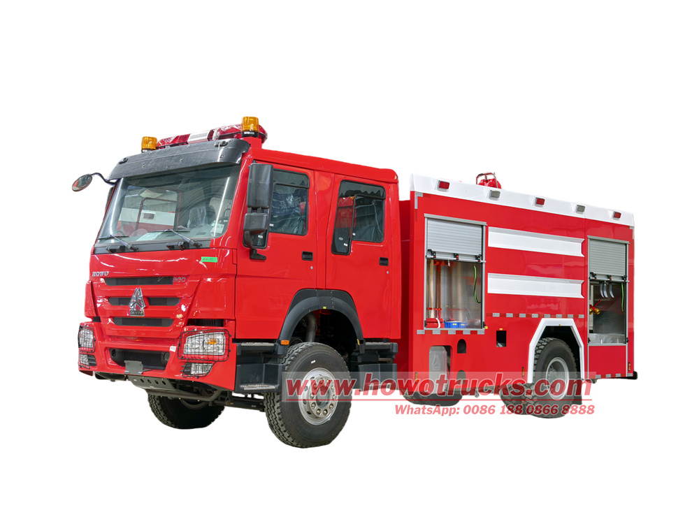 Sinotruk HOWO rescue pumper truck for police Sinotruk HOWO rescue pumper truck for police