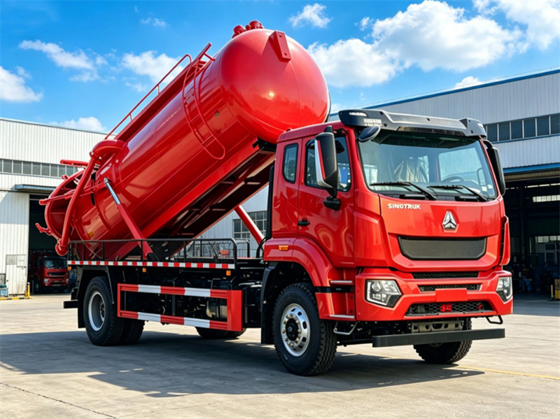 HOWO M7 vacuum tank truck HOWO M7 vacuum tank truck