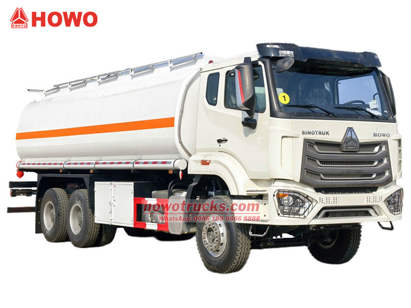 HOWO NX 25000L fuel tank truck export