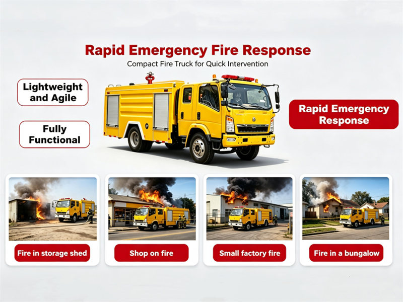 HOWO light fire truck
