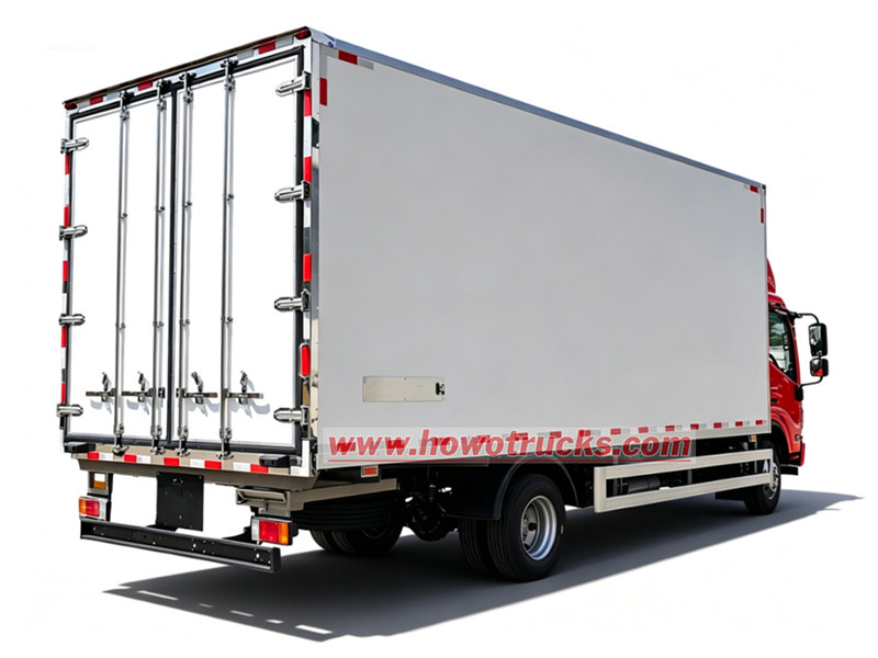 HOWO M7 10 tons mobile refrigerator truck HOWO M7 10 tons mobile refrigerator truck